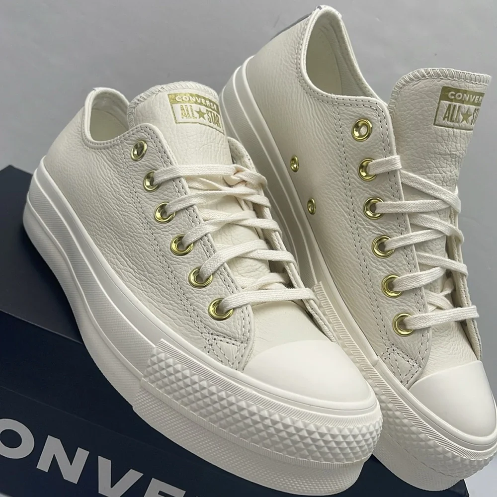 Converse WMNS Platform Sneakers A12765C
CTAS LIFT OX
EGRET/EGRET/GOLD - Picture 6 of 16